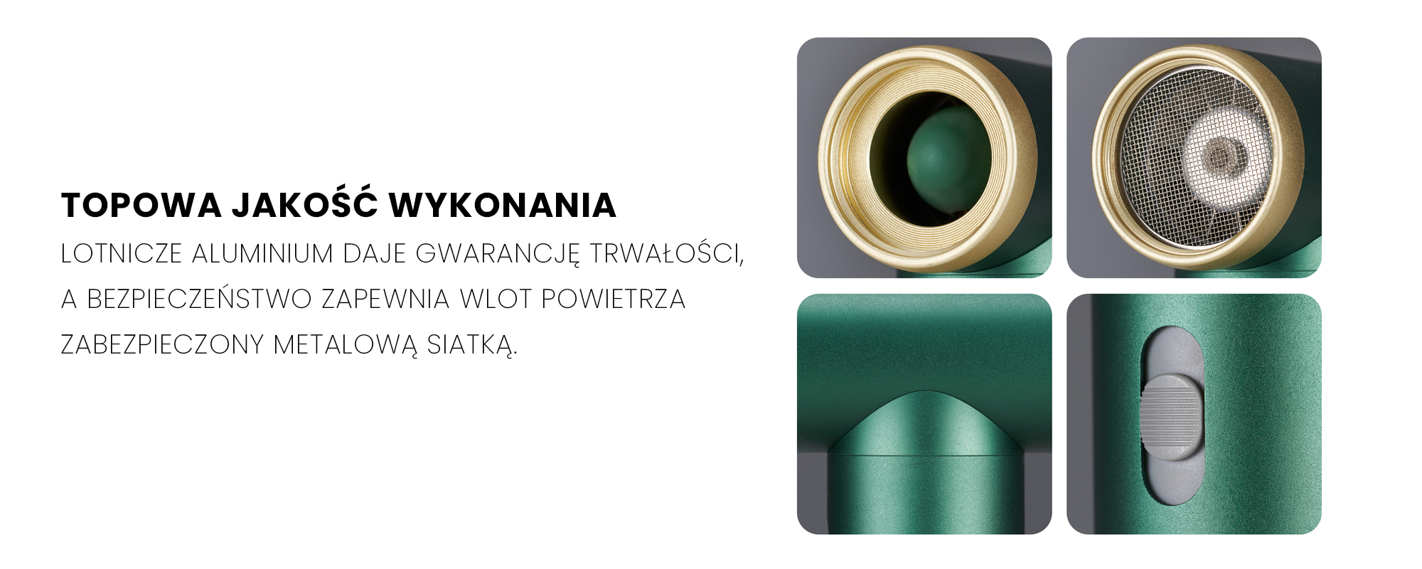 Dmuchawa wielofunkcyjna FeiyuTech KiCA JetFan 2 - zielona
